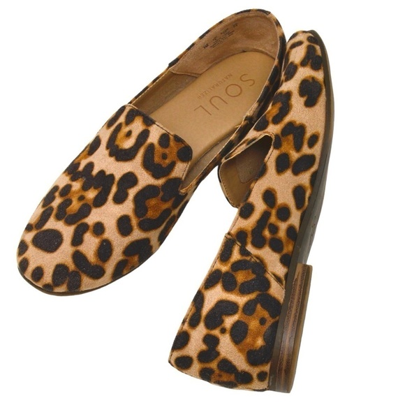 SOUL Naturalizer Shoes - SOUL Naturalizer Women's Janelle Flat Loafer, Cheetah Print Size 7